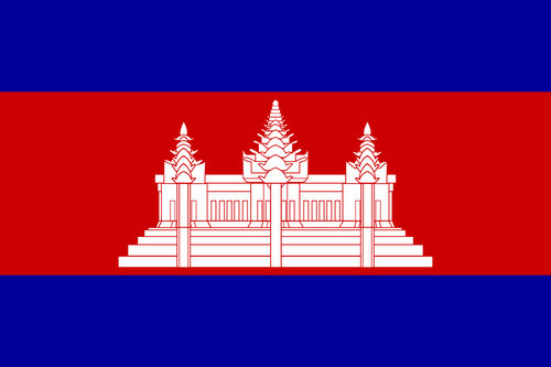 Drapeau Cambodge